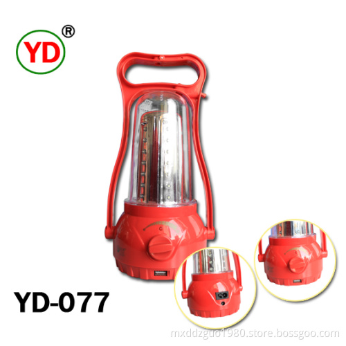 Portable LED Rechargeable Solar Lantern